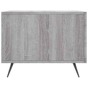 Τραπεζάκι Σαλονιού Γκρι Sonoma 50x50x40 εκ. Επεξεργασμένο Ξύλο