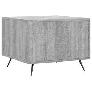Τραπεζάκι Σαλονιού Γκρι Sonoma 50x50x40 εκ. Επεξεργασμένο Ξύλο