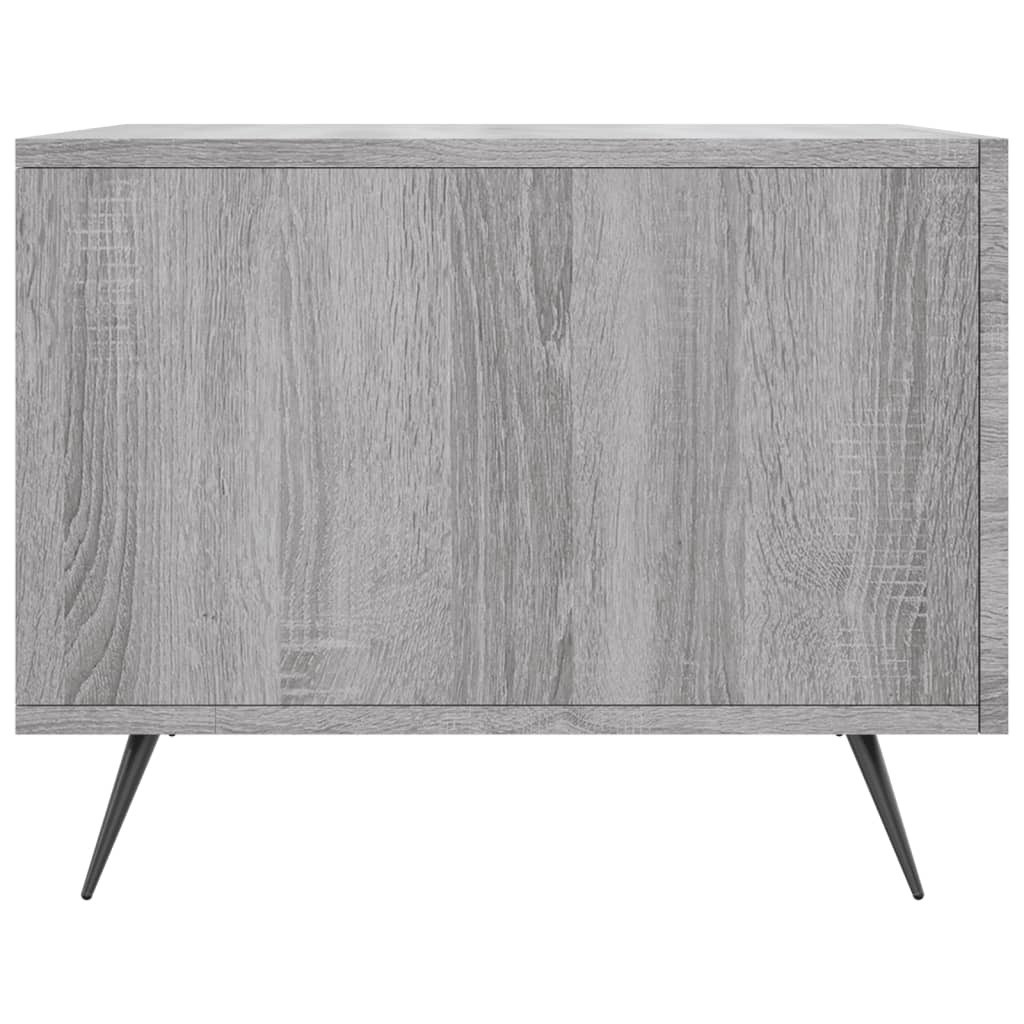 Τραπεζάκια Σαλονιού 2 τεμ Γκρι sonoma 50x50x40 εκ Επεξ. Ξύλο