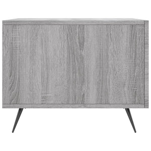 Τραπεζάκια Σαλονιού 2 τεμ Γκρι sonoma 50x50x40 εκ Επεξ. Ξύλο