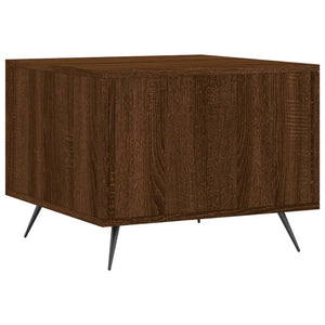 Τραπεζάκια Σαλονιού 2 τεμ Brown Oak 50x50x40 εκ Επεξ. Ξύλο