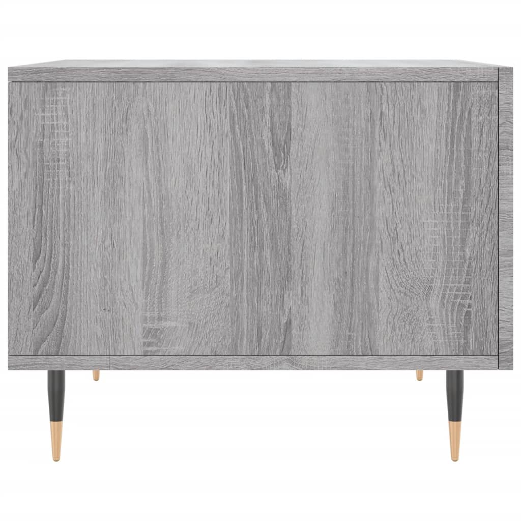 Τραπεζάκι Σαλονιού Γκρι Sonoma 50x50x40 εκ. Επεξεργασμένο Ξύλο