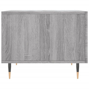 Τραπεζάκι Σαλονιού Γκρι Sonoma 50x50x40 εκ. Επεξεργασμένο Ξύλο