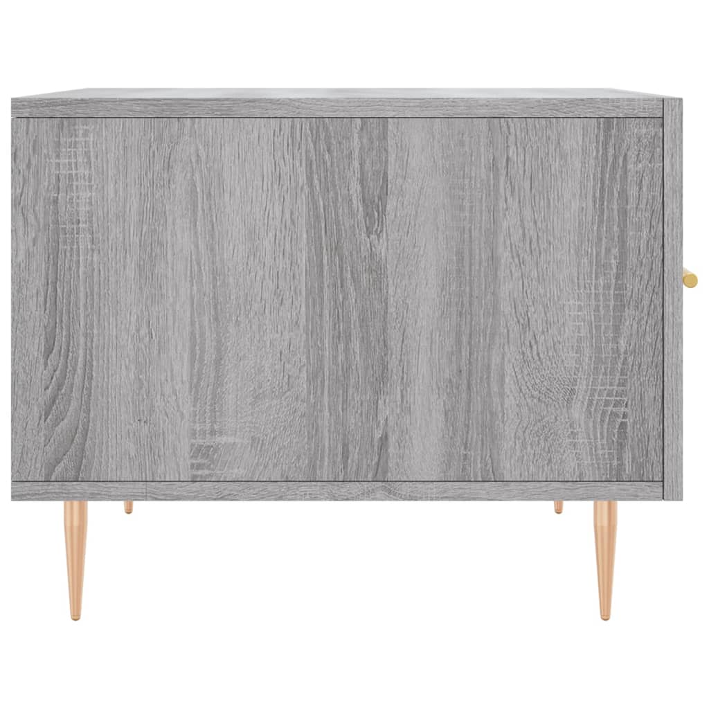Τραπεζάκι Σαλονιού Γκρι Sonoma 50x50x40 εκ. Επεξεργασμένο Ξύλο