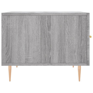 Τραπεζάκια Σαλονιού 2 τεμ Γκρι sonoma 50x50x40 εκ Επεξ. Ξύλο