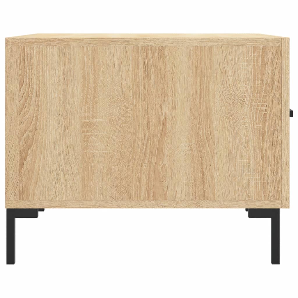 Τραπεζάκι Σαλονιού Sonoma Δρυς 50x50x40 εκ. Επεξεργασμένο Ξύλο