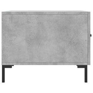 Τραπεζάκι Σαλονιού Γκρι Σκυροδ. 50 x 50 x 40 εκ. Επεξεργ. Ξύλο