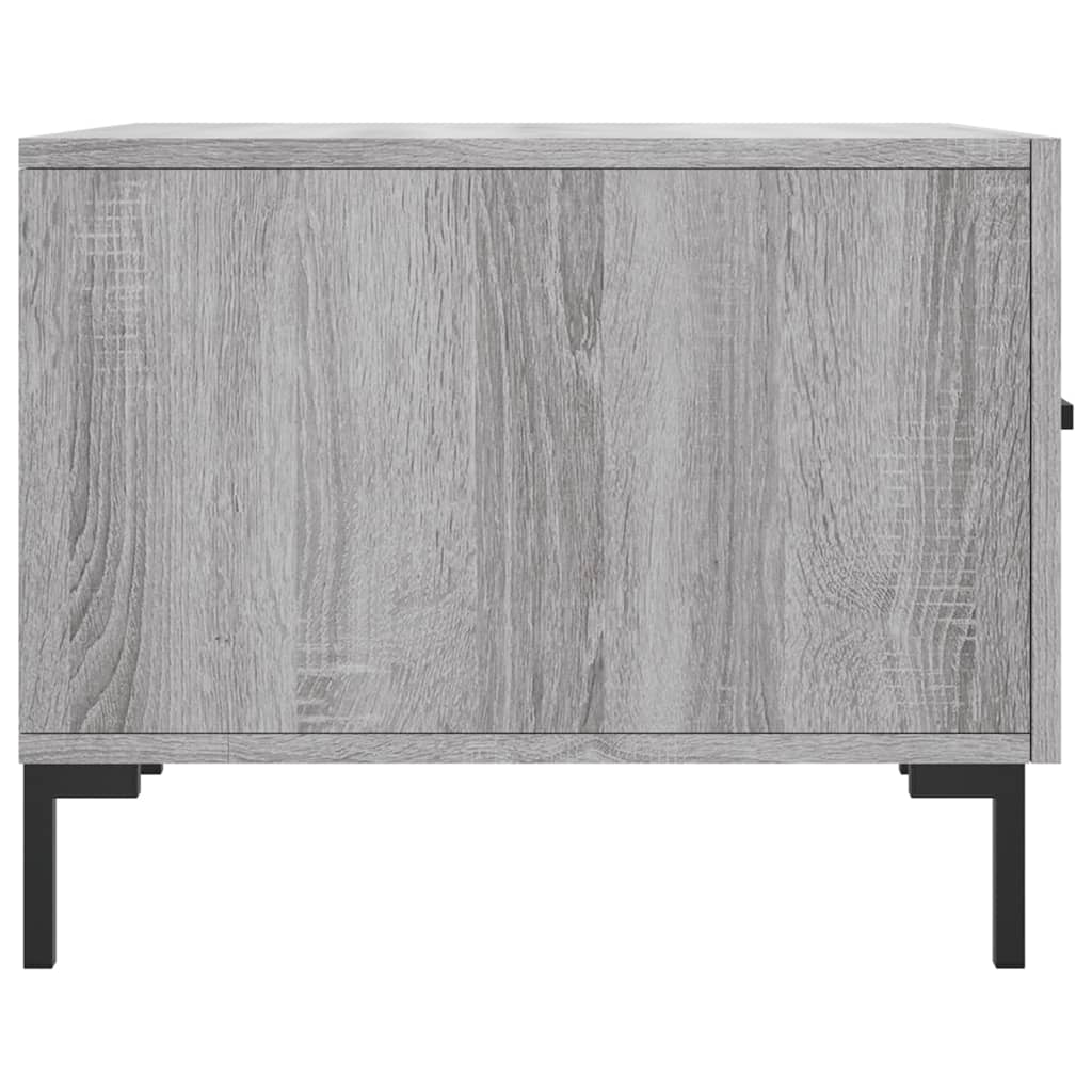 Τραπεζάκι Σαλονιού Γκρι Sonoma 50x50x40 εκ. Επεξεργασμένο Ξύλο