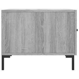 Τραπεζάκι Σαλονιού Γκρι Sonoma 50x50x40 εκ. Επεξεργασμένο Ξύλο