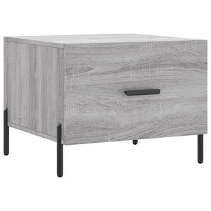 Τραπεζάκια Σαλονιού 2 τεμ Γκρι sonoma 50x50x40 εκ Επεξ. Ξύλο