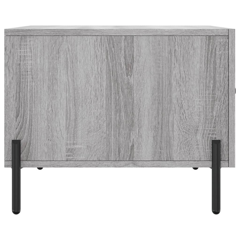 Τραπεζάκια Σαλονιού 2 τεμ Γκρι sonoma 50x50x40 εκ Επεξ. Ξύλο