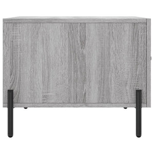 Τραπεζάκια Σαλονιού 2 τεμ Γκρι sonoma 50x50x40 εκ Επεξ. Ξύλο