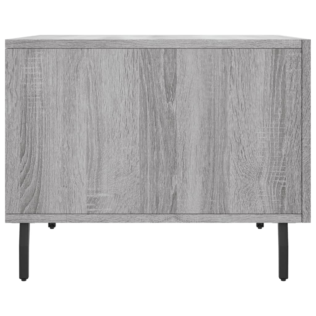 Τραπεζάκι Σαλονιού Γκρι Sonoma 50x50x40 εκ. Επεξεργασμένο Ξύλο