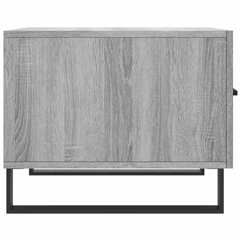 Τραπεζάκι Σαλονιού Γκρι Sonoma 50x50x40 εκ. Επεξεργασμένο Ξύλο
