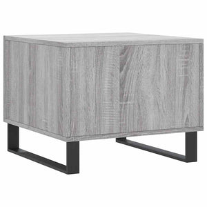 Τραπεζάκι Σαλονιού Γκρι Sonoma 50x50x40 εκ. Επεξεργασμένο Ξύλο