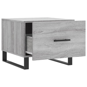 Τραπεζάκια Σαλονιού 2 τεμ Γκρι sonoma 50x50x40 εκ Επεξ. Ξύλο