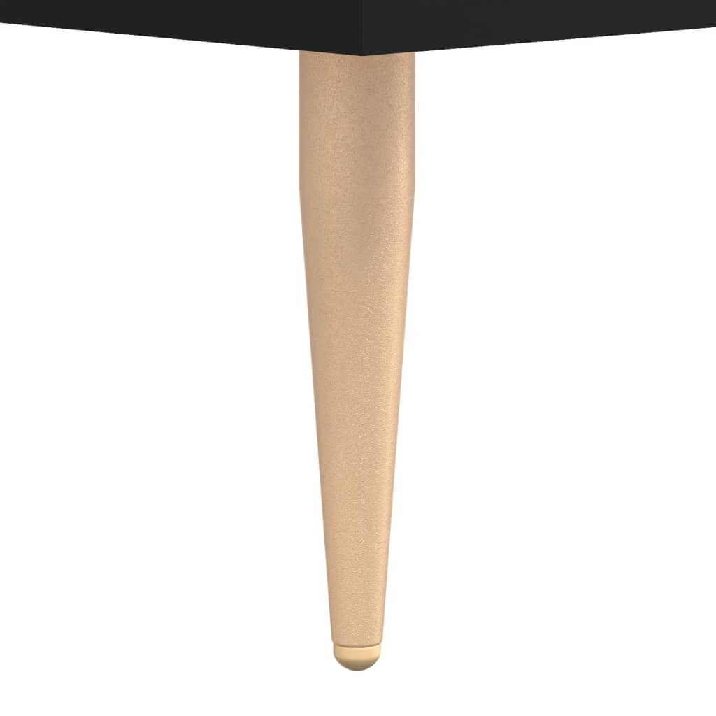 Τραπεζάκι Σαλονιού Μαύρο 90x50x40 εκ. Επεξεργασμένο Ξύλο