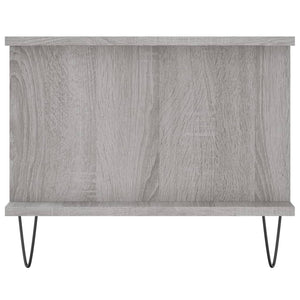 Τραπεζάκι Σαλονιού Γκρι Sonoma 90x50x40 εκ. Επεξεργασμένο Ξύλο