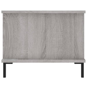 Τραπεζάκι Σαλονιού Γκρι Sonoma 90x50x40 εκ. Επεξεργασμένο Ξύλο - Pakobazaar