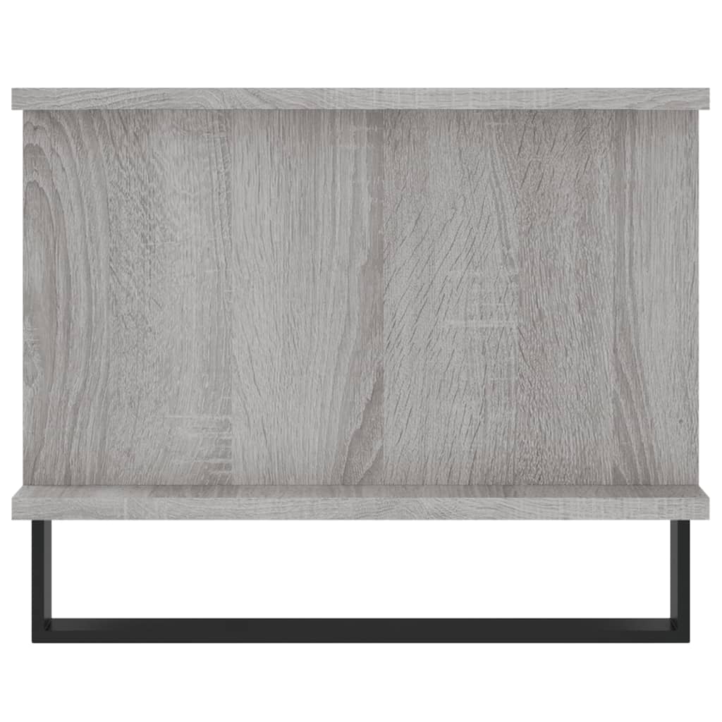 Τραπεζάκι Σαλονιού Γκρι Sonoma 90x50x40 εκ. Επεξεργασμένο Ξύλο
