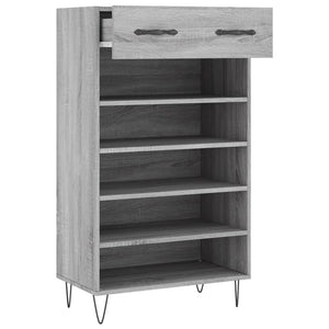 Παπουτσοθήκη Γκρι Sonoma 60 x 35 x 105 εκ. από Επεξεργ. Ξύλο - Pakobazaar
