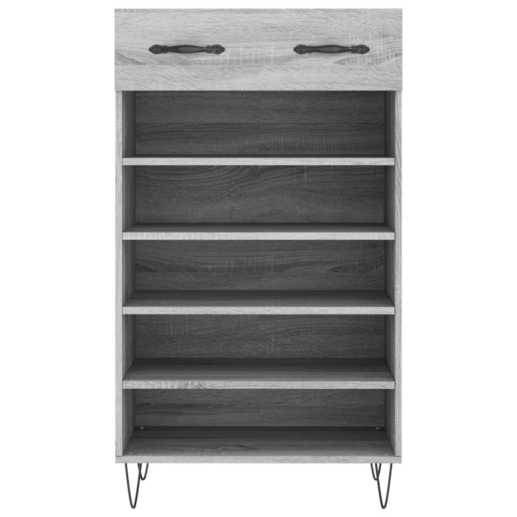 Παπουτσοθήκη Γκρι Sonoma 60 x 35 x 105 εκ. από Επεξεργ. Ξύλο - Pakobazaar