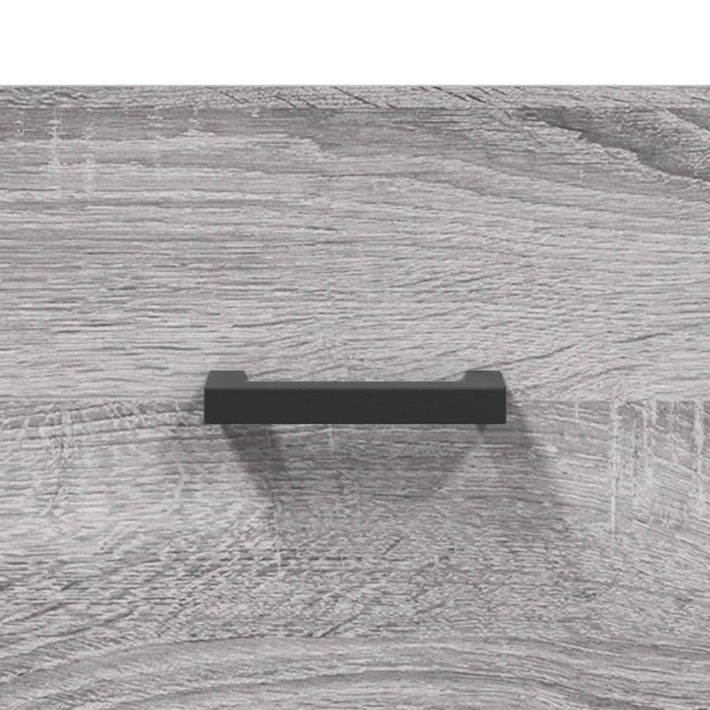 Παπουτσοθήκη Γκρι Sonoma 60 x 35 x 105 εκ. από Επεξεργ. Ξύλο