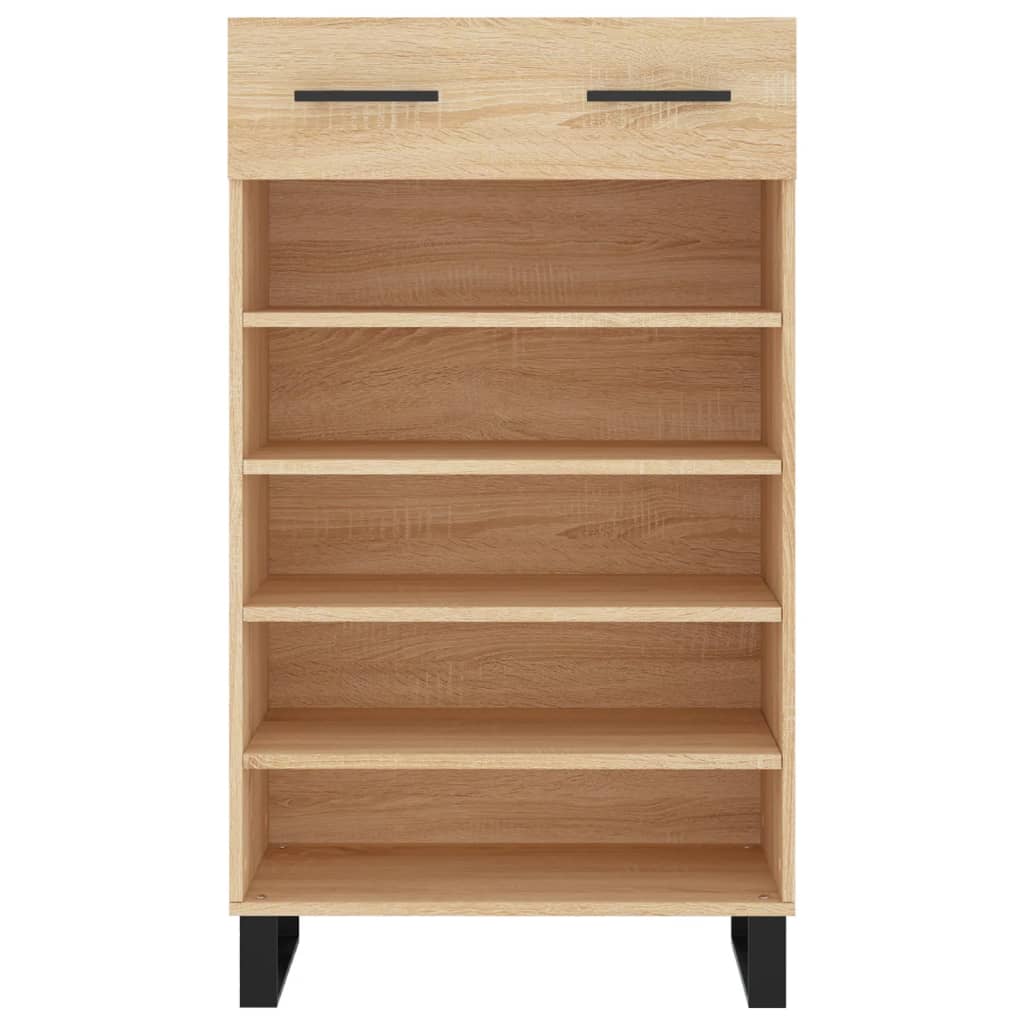 Παπουτσοθήκη Sonoma Δρυς 60x35x105 εκ. από Επεξεργασμένο Ξύλο