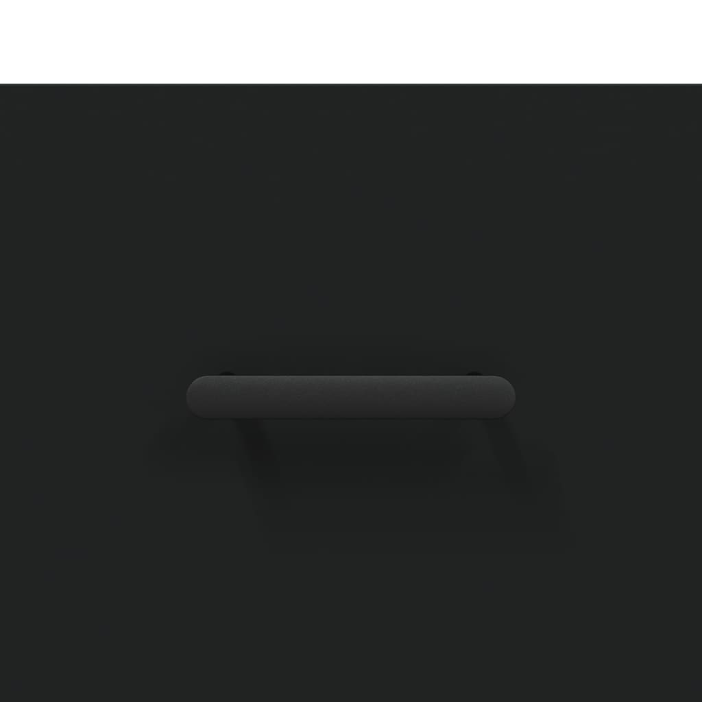 Παπουτσοθήκη Μαύρη 30 x 35 x 105 εκ. από Επεξεργασμένο Ξύλο - Pakobazaar