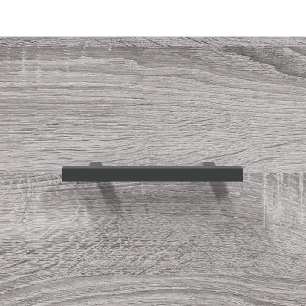 Παπουτσοθήκη Γκρι Sonoma 30x35x105 εκ. από Επεξεργασμένο Ξύλο