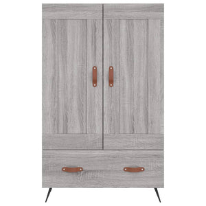 Ντουλάπα Γκρι Sonoma 69,5 x 31 x 115 εκ. από Επεξεργασμένο Ξύλο