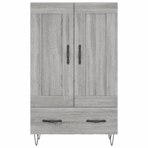 Ντουλάπα Γκρι Sonoma 69,5 x 31 x 115 εκ. από Επεξεργασμένο Ξύλο