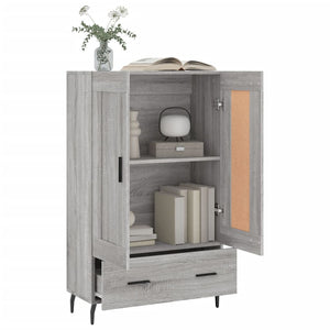 Ντουλάπα Γκρι Sonoma 69,5 x 31 x 115 εκ. από Επεξεργασμένο Ξύλο