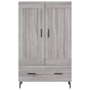 Ντουλάπα Γκρι Sonoma 69,5 x 31 x 115 εκ. από Επεξεργασμένο Ξύλο