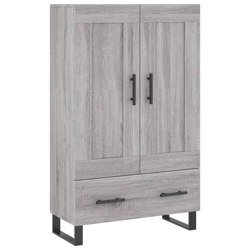 Ντουλάπα Γκρι Sonoma 69,5 x 31 x 115 εκ. από Επεξεργασμένο Ξύλο