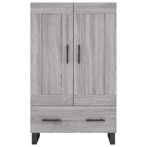 Ντουλάπα Γκρι Sonoma 69,5 x 31 x 115 εκ. από Επεξεργασμένο Ξύλο