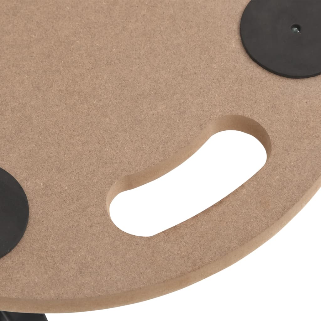 Τρέιλερ Μεταφοράς Αντικειμένων 2 Τεμ. Στρογγυλά από Επεξ. Ξύλο - PAKOBAZAAR