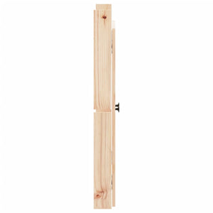 Πόρτες Κουζίνας Εξ. Χώρου MEPPEL 2 τεμ. 50x9x82 εκ. Μασίφ Πεύκο - Pakobazaar