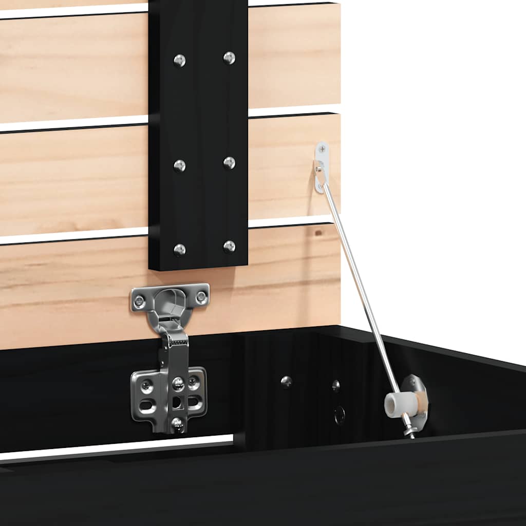 Καλάθι Ρούχων 88,5 x 44 x 76 εκ. από Μασίφ Ξύλο Πεύκου