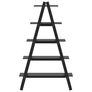 Ραφιέρα 5 Επιπέδων Σχήμα Α 110x40x180,5 εκ. Μασίφ Ξύλο Πεύκου