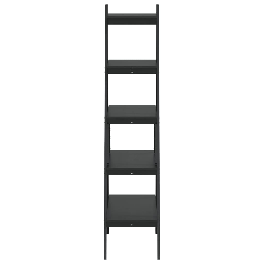 Ραφιέρα 5 Επιπέδων Σχήμα Α 110x40x180,5 εκ. Μασίφ Ξύλο Πεύκου