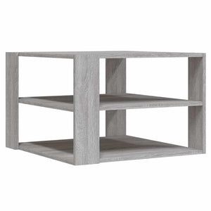 Τραπεζάκι Σαλονιού Γκρι Sonoma58x58x40εκ.Επεξεργασμένο Ξύλο