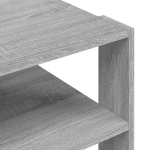 Τραπεζάκι Σαλονιού Γκρι Sonoma58x58x40εκ.Επεξεργασμένο Ξύλο
