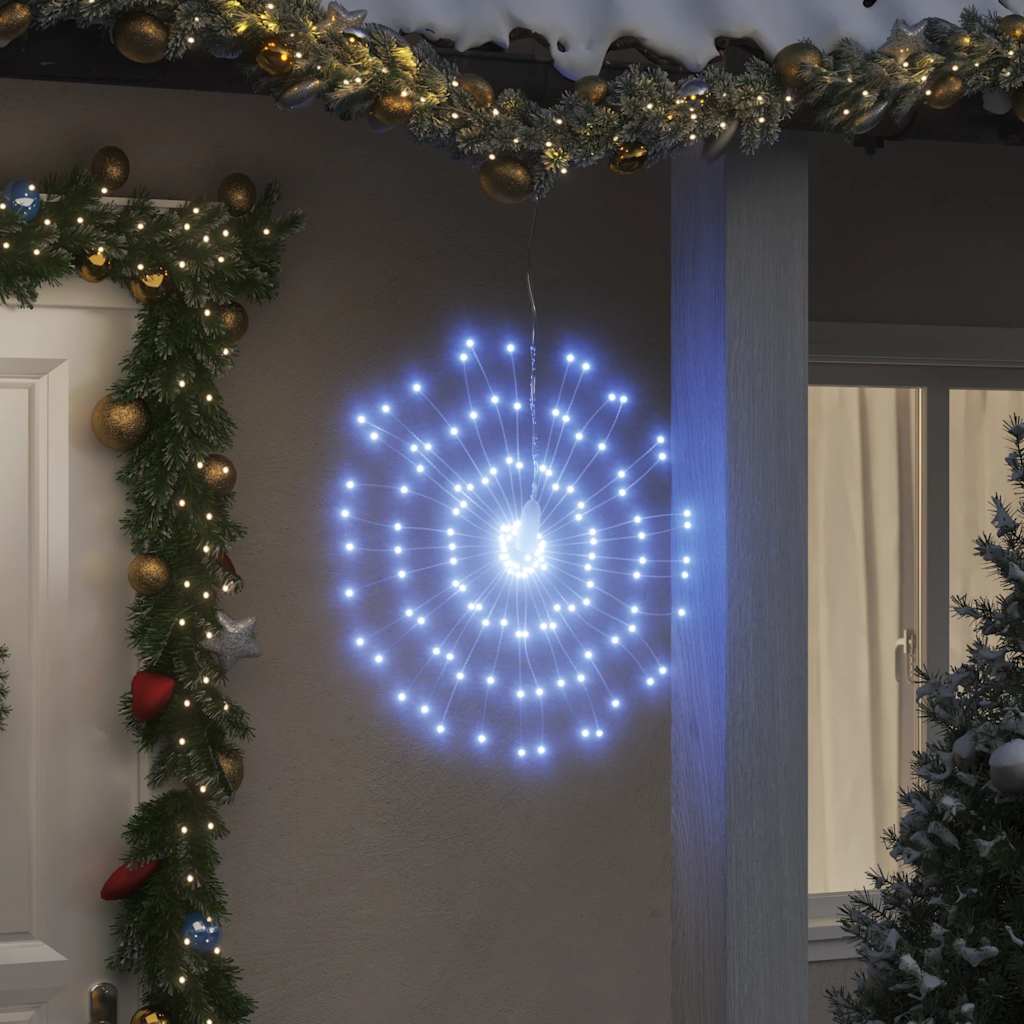 Φωτάκια Χριστουγεννιάτικα 140 LED Ψυχρό Λευκό 17 εκ.
