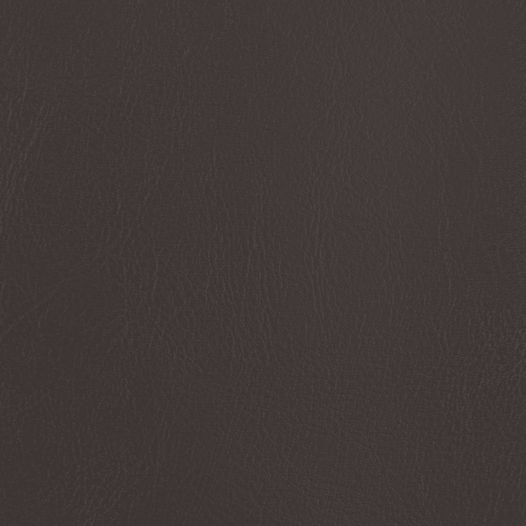 Πολυθρόνα Μπάρελ Καφέ από Συνθετικό Δέρμα