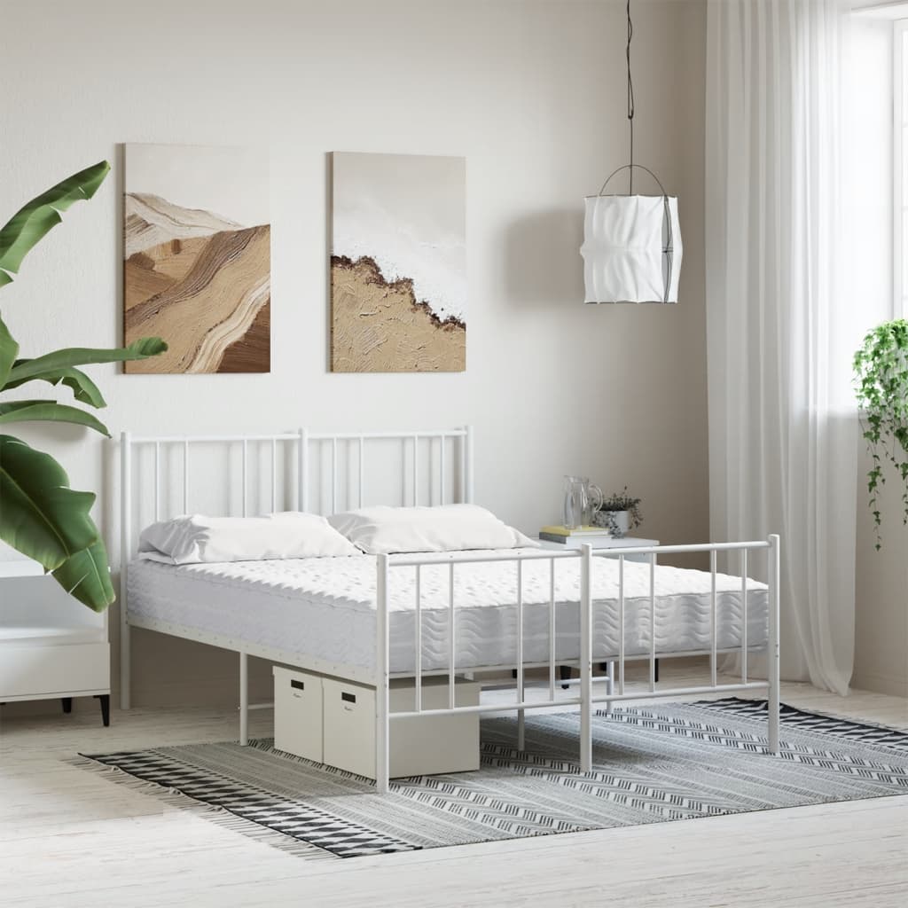 Στρώμα Αφρού Σκληρότητα H2 H3 Λευκό 140 x 200 εκ. - Pakobazaar