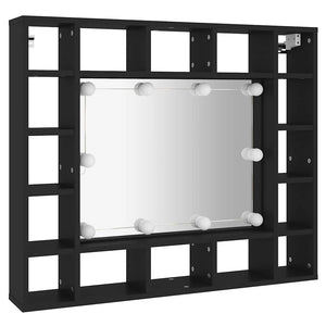 Έπιπλο Καθρέπτη LED Μαύρο 91 x 15 x 76,5 εκ. - Pakobazaar