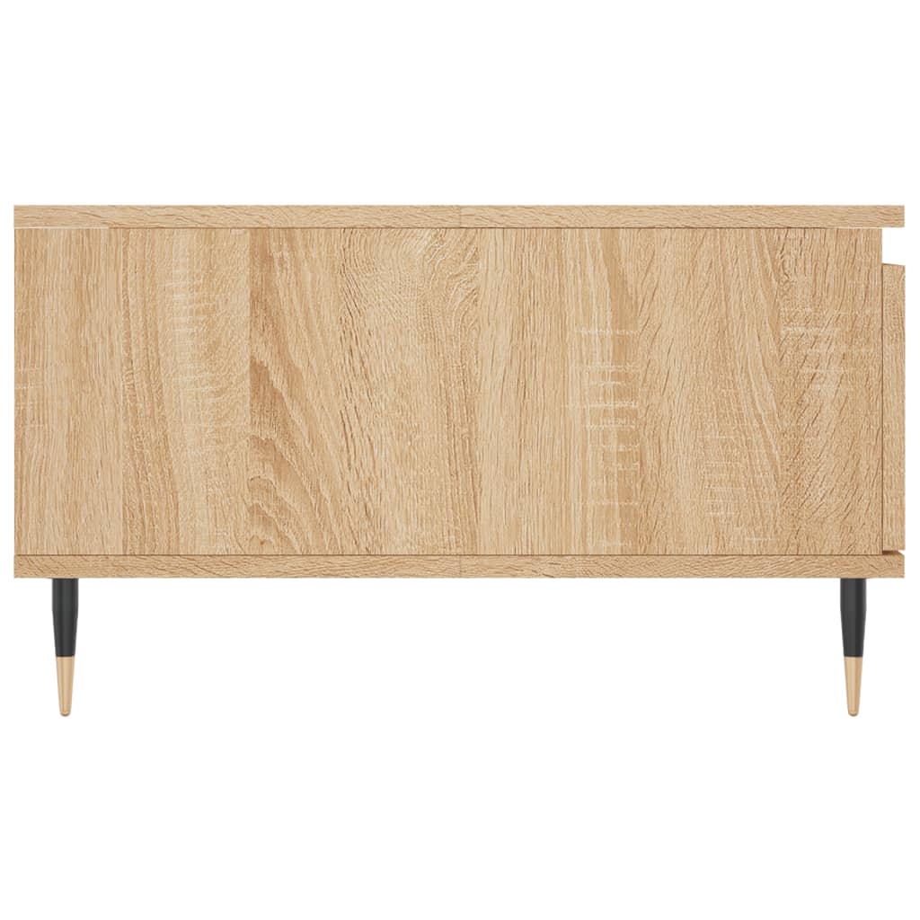 Τραπεζάκι Σαλονιού Sonoma Δρυς 90x60x35 εκ. Επεξεργασμένο Ξύλο - Pakobazaar