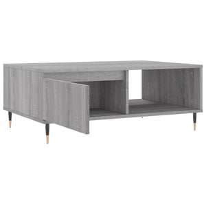 Τραπεζάκι Σαλονιού Γκρι Sonoma 90x60x35 εκ. Επεξεργασμένο Ξύλο