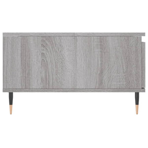 Τραπεζάκι Σαλονιού Γκρι Sonoma 90x60x35 εκ. Επεξεργασμένο Ξύλο